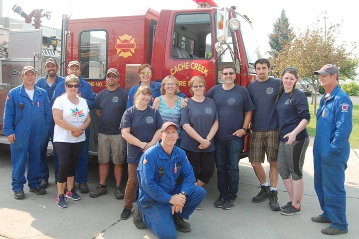 Cache Creek BC Fire Department Volunteers