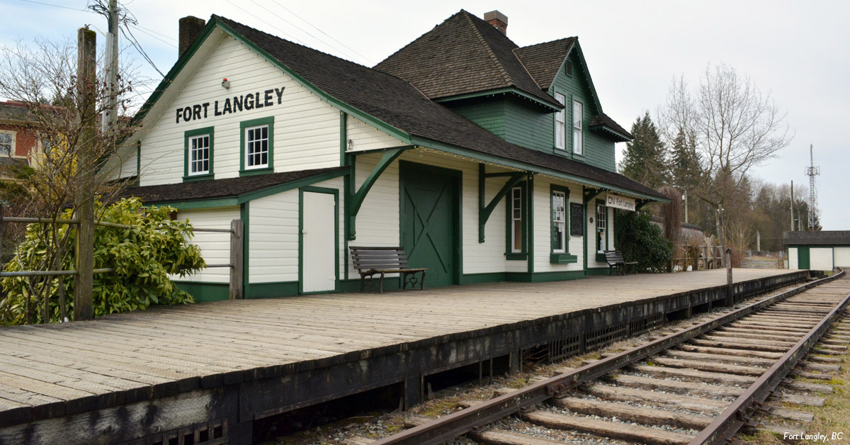 Gold Rush Trail Fort Langley BC