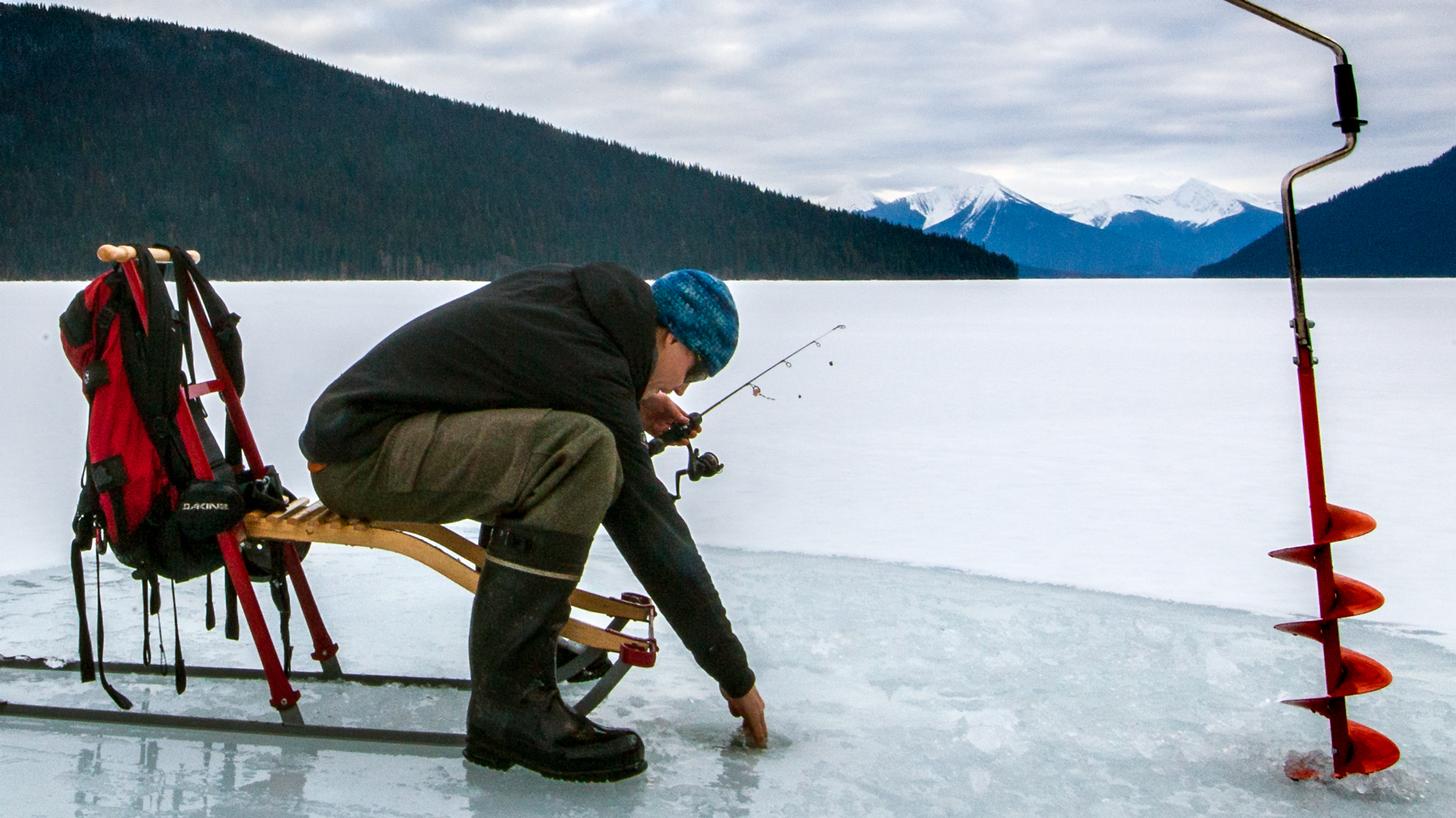 ice fishing bc cariboo chilcotin