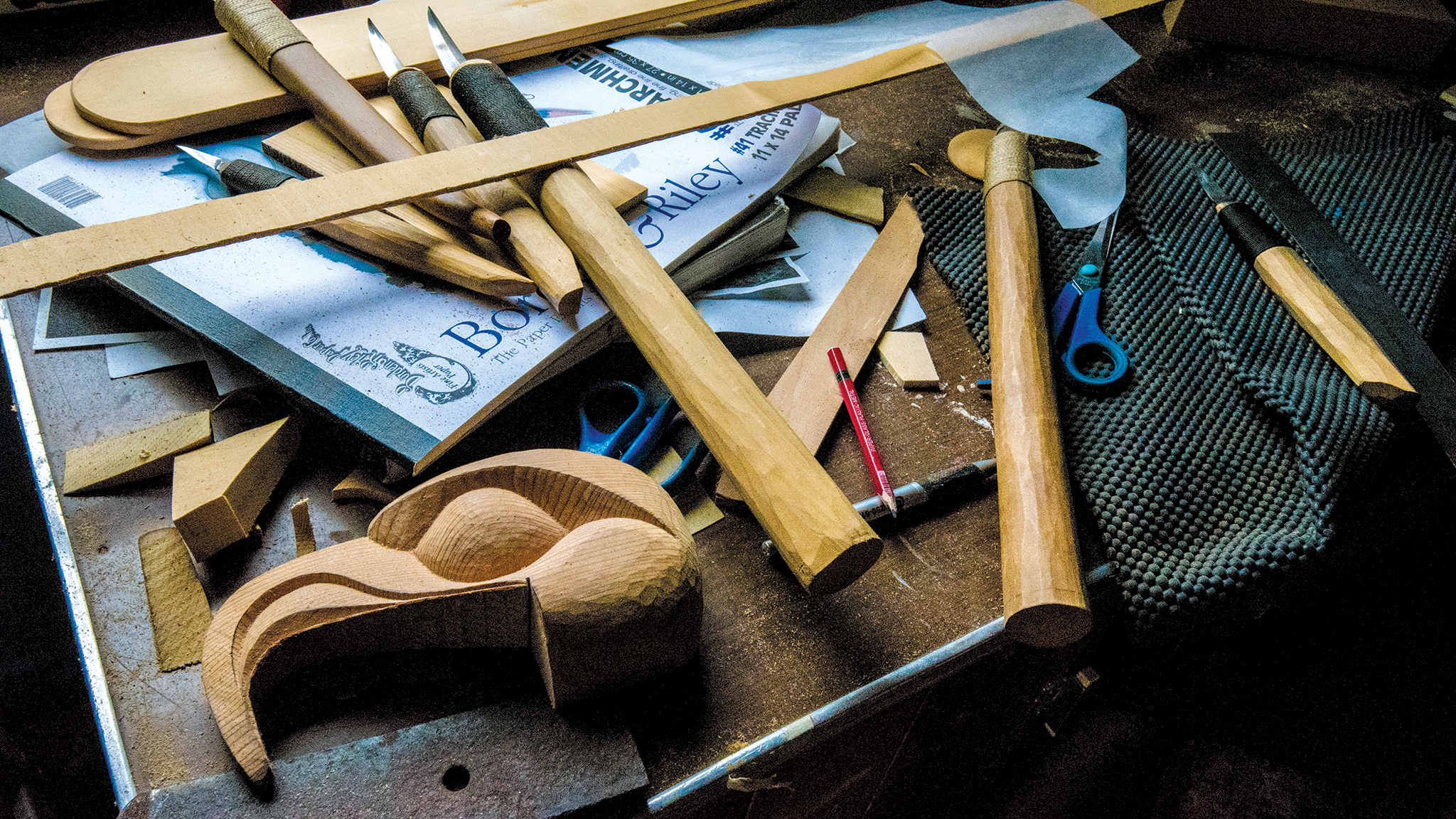 Nuxalk Carving Tools Indigenous BC