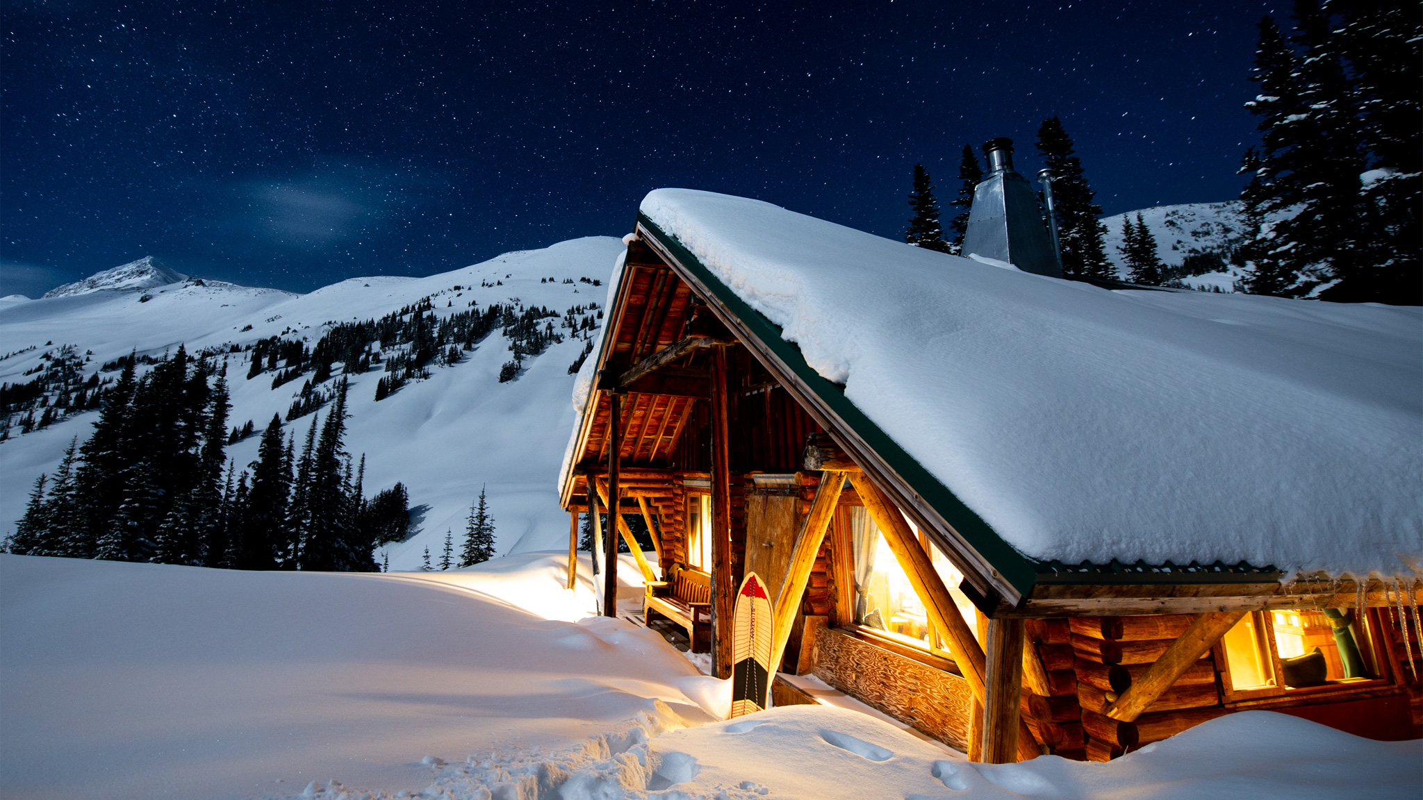 Whitecap Alpine Winter Cabin