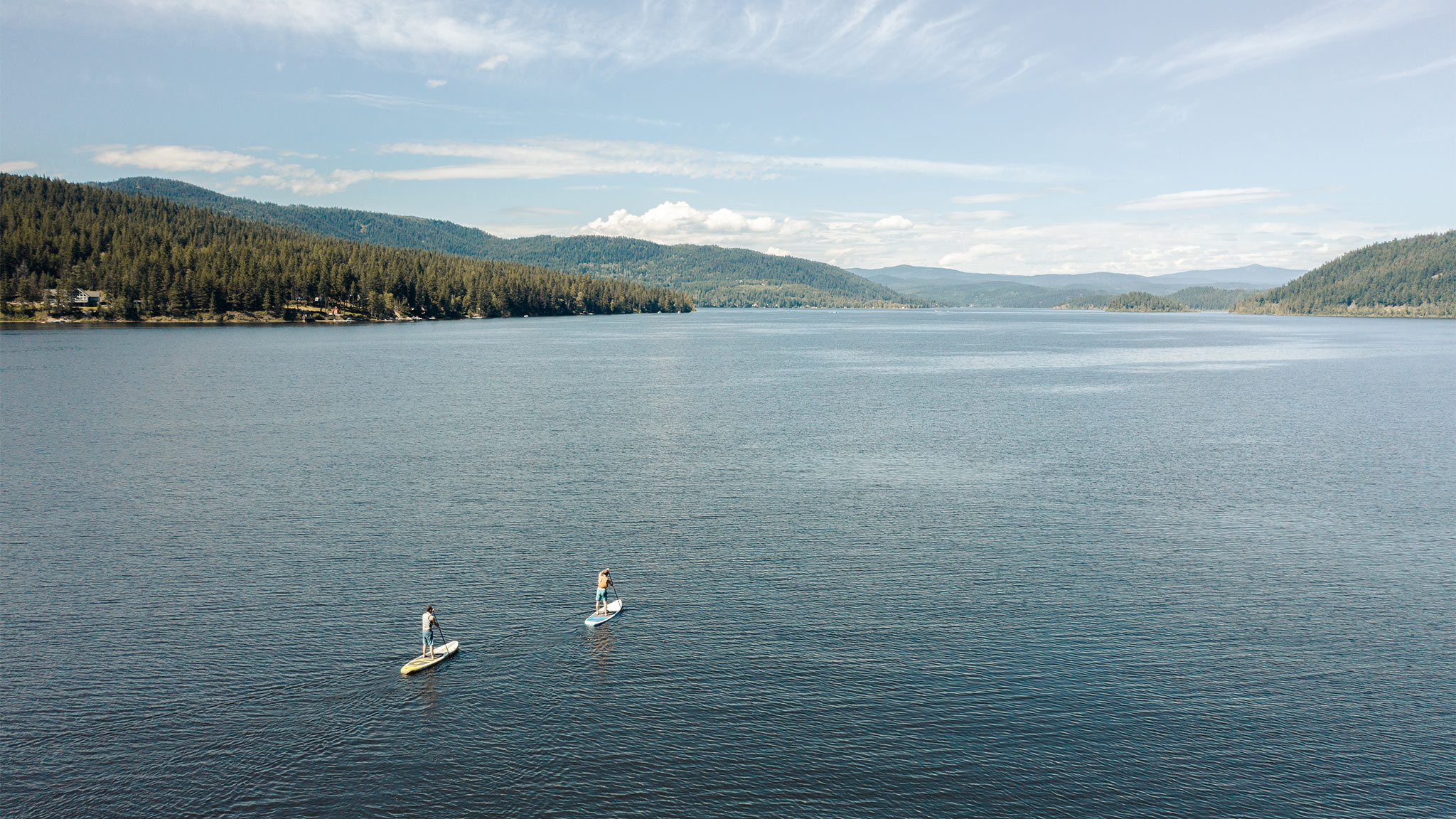 Canim lake paddleboard bc