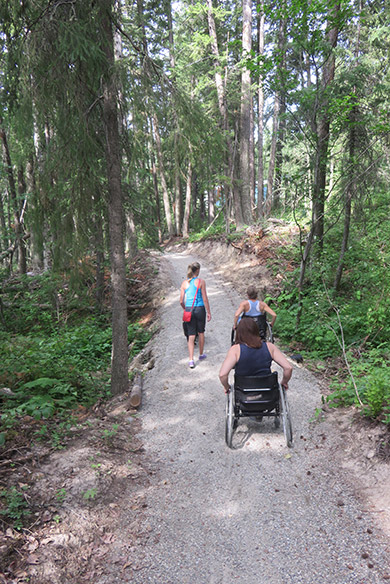 Low Mobility trails bc