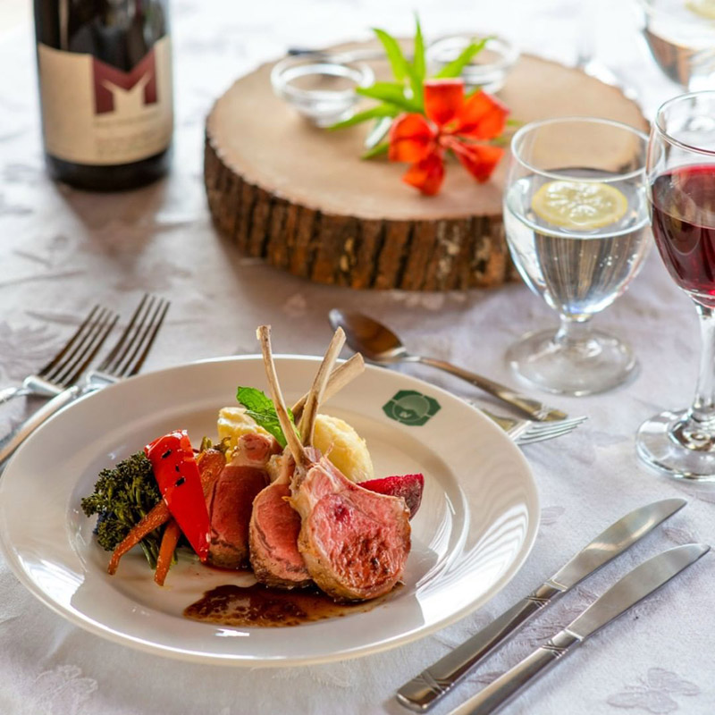 farm to table food guest ranch bc