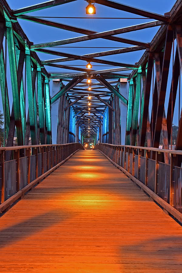 Fraser River Walking Bridge | Quesnel BC