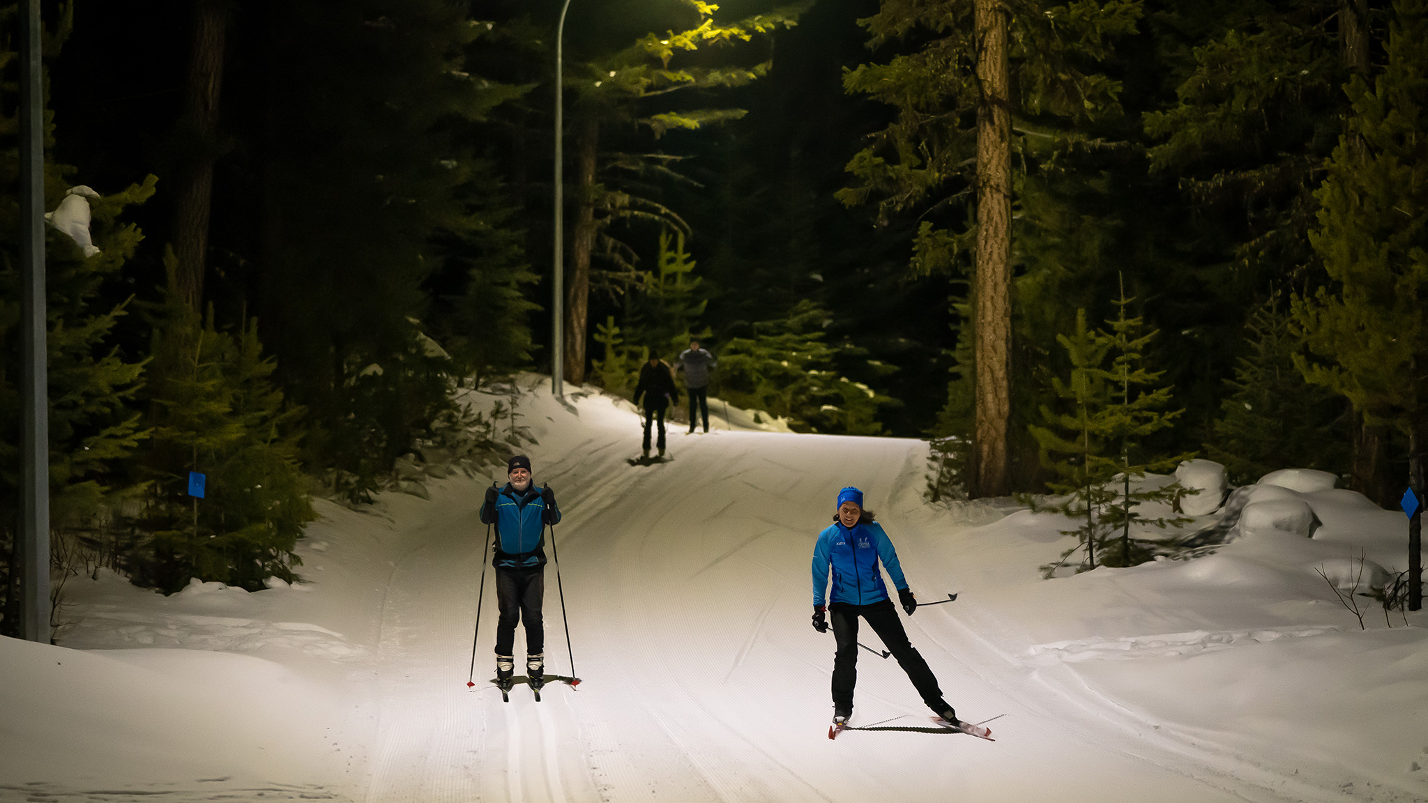 cross country skiing gold rush trail